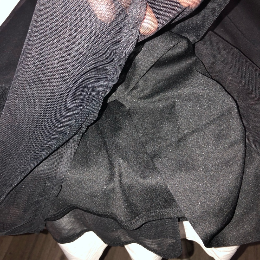 DAVID’S BRIDAL Size 14 Women Maxi ,Black Evening Fancy Elegant Dress. 14” X 46” - Picture 8 of 11